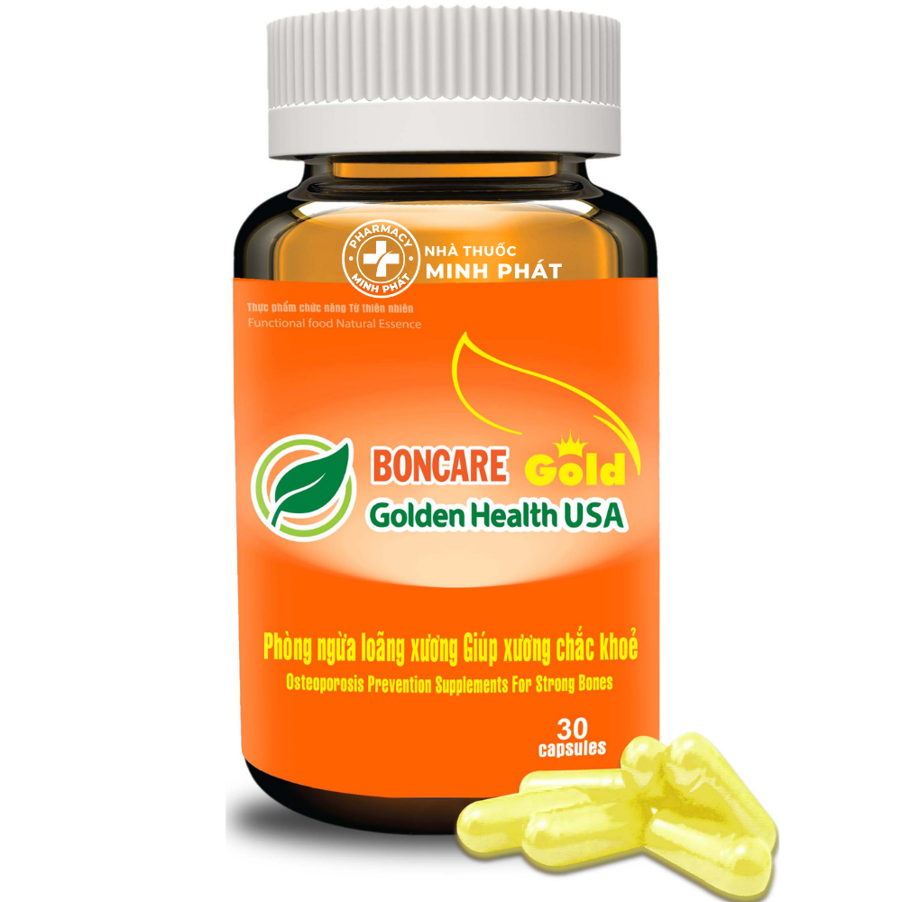BONCARE GOLD- Phòng ngừa loãng xương. Giúp xương chắc khỏe.